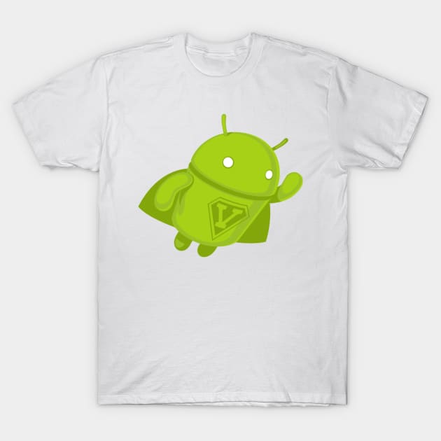 Android T-Shirt by nikovega21